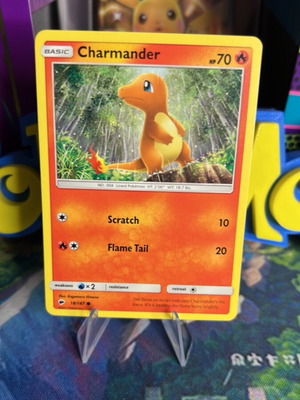 Charmander Burning Shadows Pokemon card