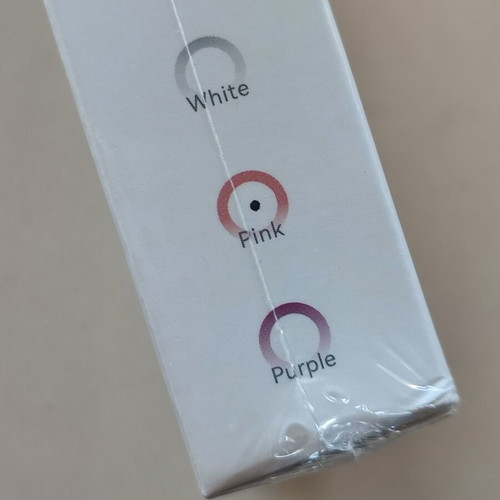 Wireless earbuds iphone like, new, pink color