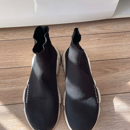 Balenciaga sock boots used, black, size 39
