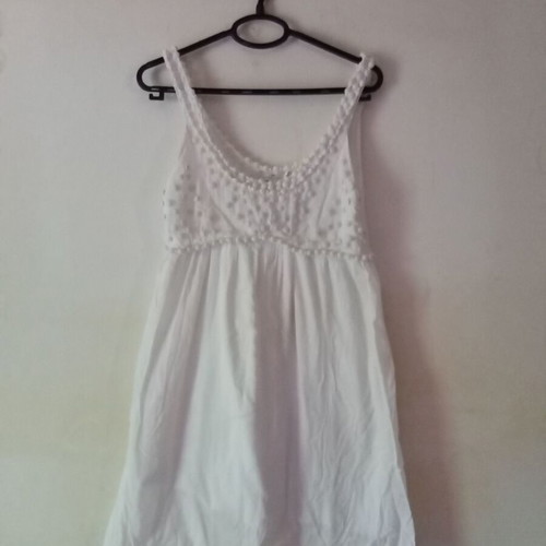 Mini summer dress Day Burger et Mikkelsen like new, white, size L