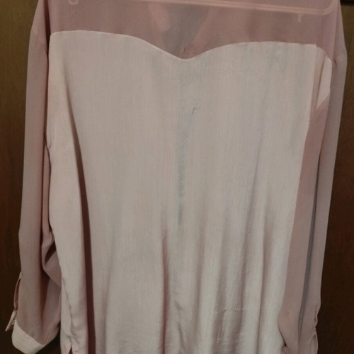 La Boheme shirt two-tone pink and apple, like new, XL/XXL