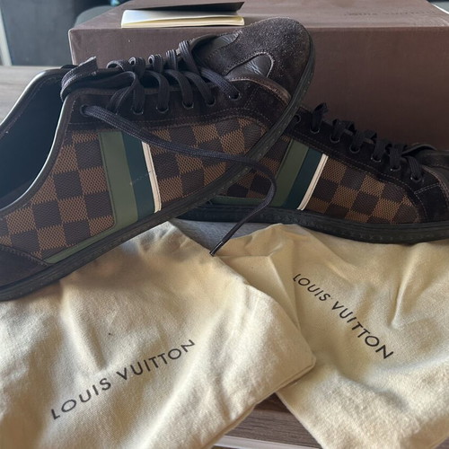 Louis Vuitton casual shoes used, size 45, brown