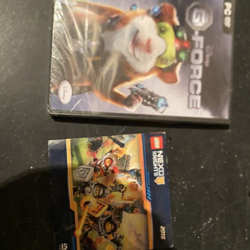 G-Force and Lego Nexo Knights PC games