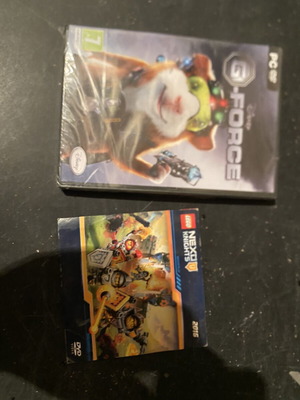 G-Force and Lego Nexo Knights PC games