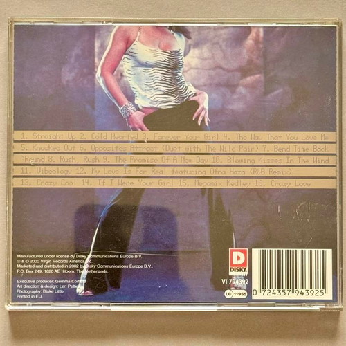 Paula Abdul Greatest Hits CD used, pop