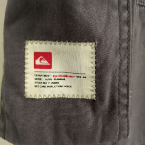 Quiksilver Cargo Bermuda Medium gray new, unworn