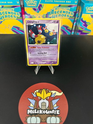 Chingling Pokemon TCG 42/123 Mysterious Treasures used 2007