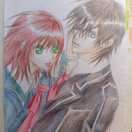Anime manga drawings like new, set of 5