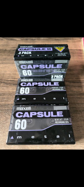 MAXELL capsule tape METAL POSITION 60minutes