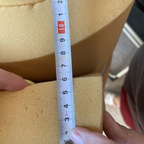 Foam like new, approx 77cm wide 6cm thick 180cm long