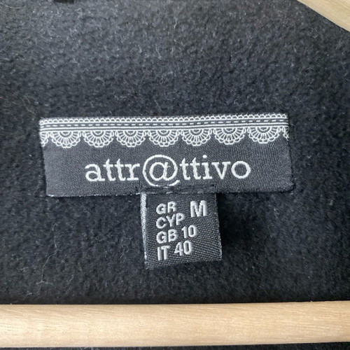 Attrattivo coat used, black, size M