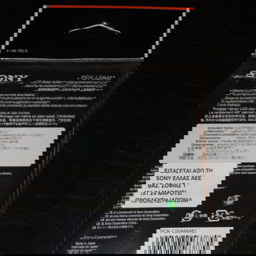 Sony PCK-LS5AM Screen Protection Film for Sony A380, A330 new