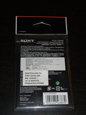 Sony PCK-LS5AM Screen Protection Film for Sony A380, A330 new