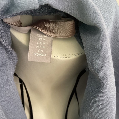 H&M blouse with unique neckline like new, size M