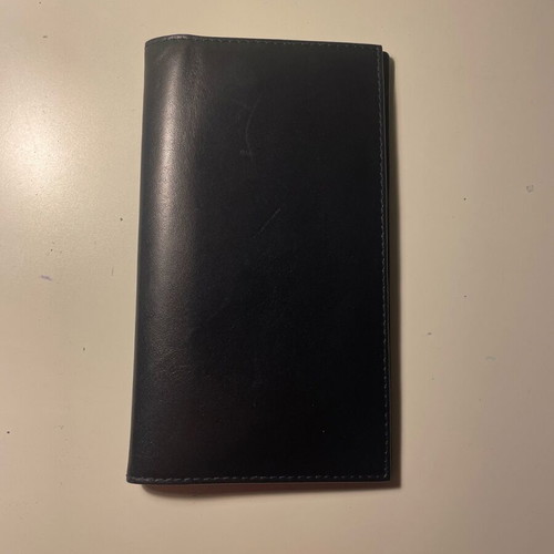 Leather mini organiser ptm like new