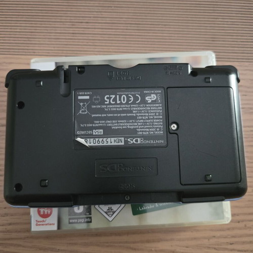 Nintendo DS used with Nintendogs game without charger