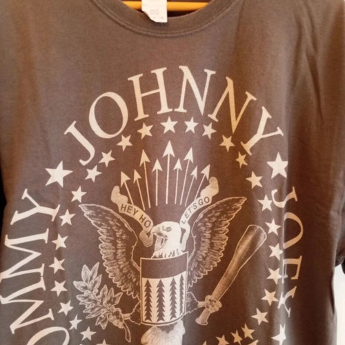 Ramones T-shirt used, 1980s-90s, size XL