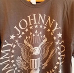 Ramones T-shirt used, 1980s-90s, size XL