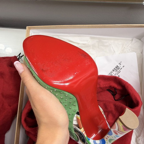 Christian Loubiutin limited edition heels size 38 like new