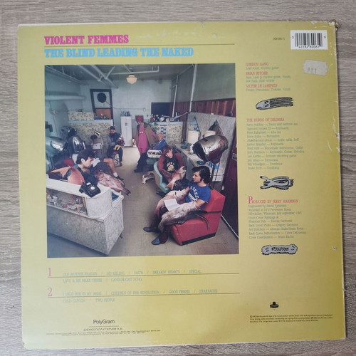 Violent Femmes The Blind Leading The Naked vinyl LP used, Greek pressing 1986