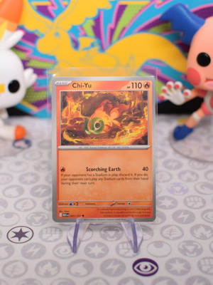 Κάρτα Pokemon Chi-Yu MEG 031 σαν καινούργιο