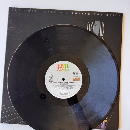 David Bowie Loving The Alien 12" Maxi Single pop, near mint