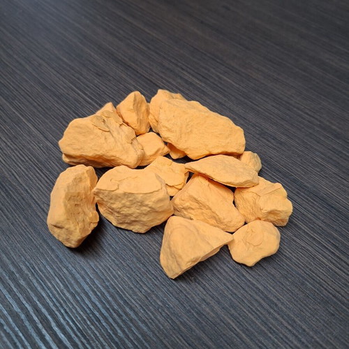 Decorative stones orange color new