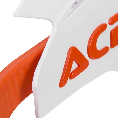 Acerbis X-Factory universal handguards new, white/orange