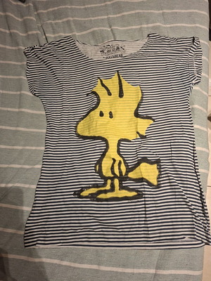 T-shirt Peanuts by Pull & Bear used, size L