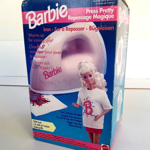 Barbie Press Pretty Iron 1992 Mattel new