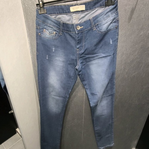 Pink Woman jeans like new, blue, size M-L