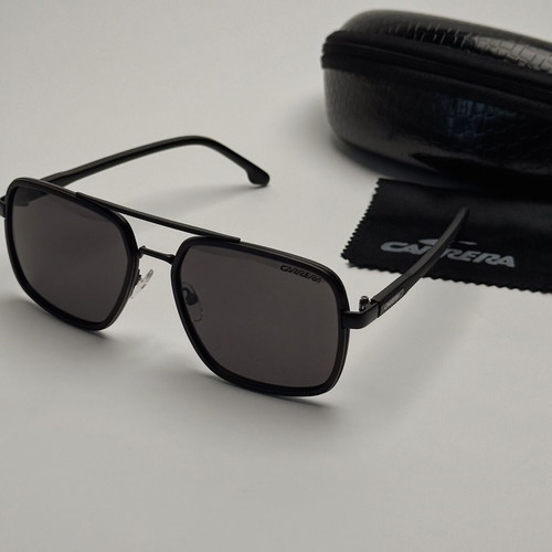 Carrera sunglasses new, rectangular lenses, UV400, gold and black