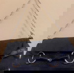 Γυναικεία τσάντα ώμου μαύρη σαν καινούργια