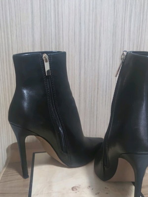 Asos ankle boots with heels like new, black, size 39