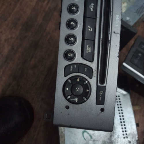 CD player radio for Peugeot 308 2009 used 96660458Xh
