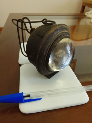 Bullseye Lens Bicycle Lamp Used Steampunk Lantern