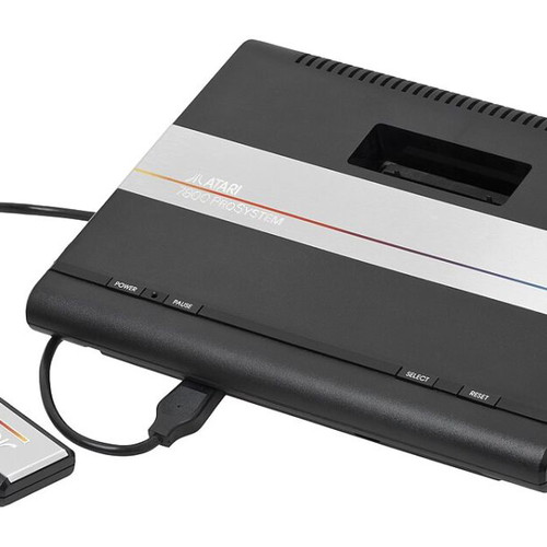 Atari 7800 console used