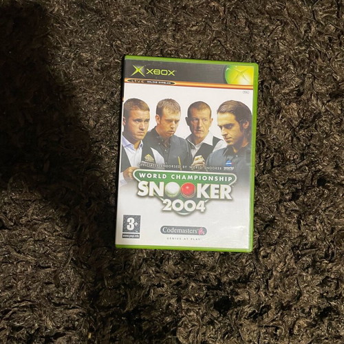 World Championship Snooker 2004 Xbox Original used