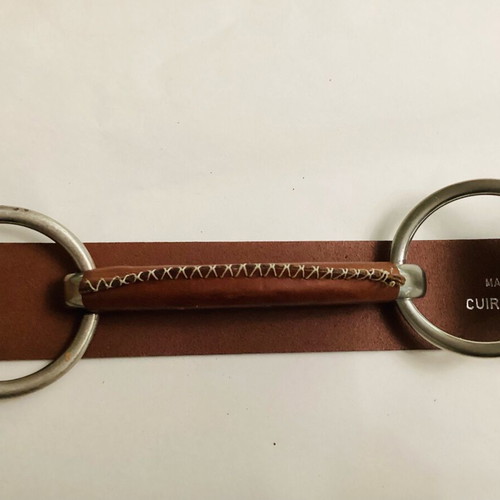 Genuine Italian Leather Belt Made in Italy 90cm Brown