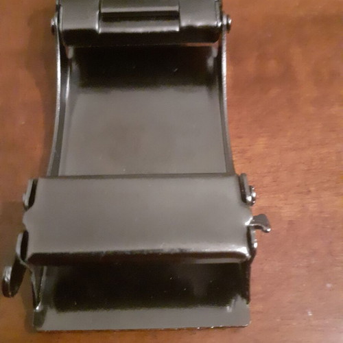 Modern metal buckle new, gray silver adjustable