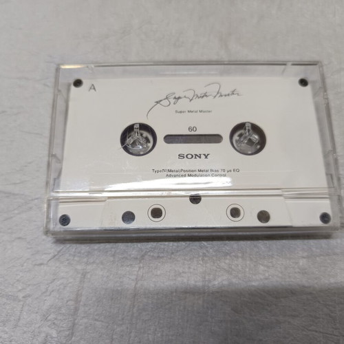 Sony Super Metal Master cassette tape used