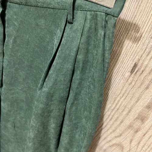 Vassia Kostara suit new, size small, cupro fabric