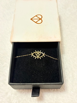 The Eye of Love Necklace Gold like new by Doukissa Nomikou