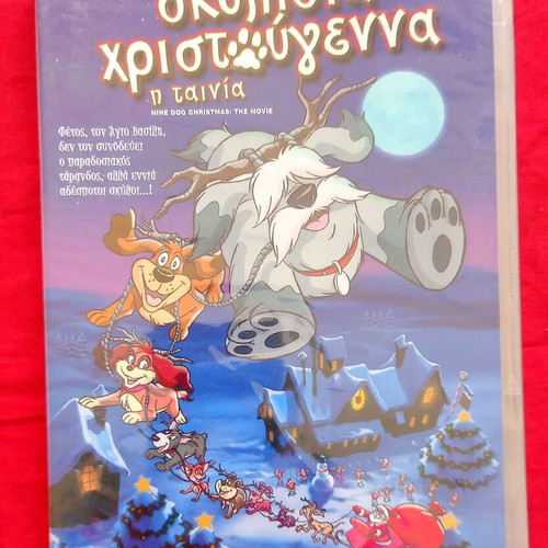 Nine Dog Christmas DVD new, dubbed
