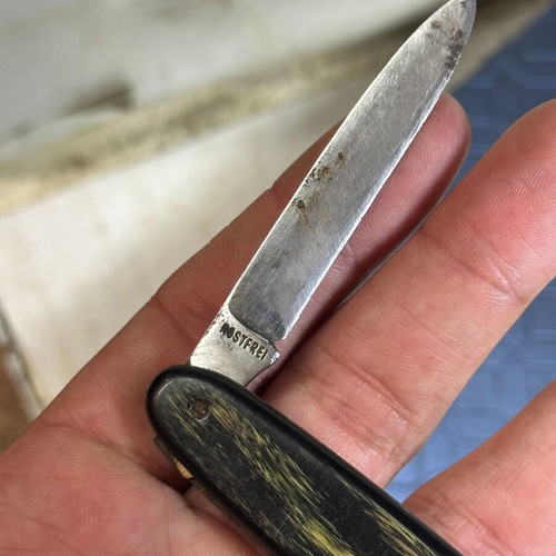 Vintage Rostfrei Solingen Folding Pocket Knife used, collectible