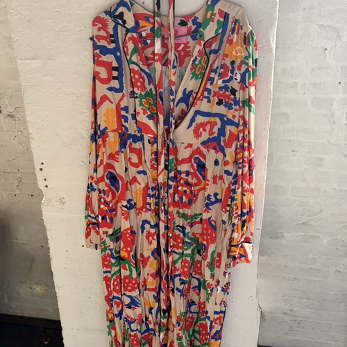 Karavan Clothing Priscilla Ivory Dress L/XL like new