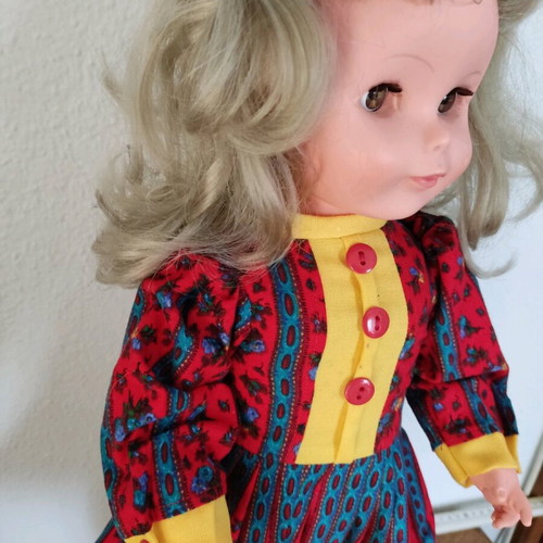 Vintage doll 48cm used, very good condition