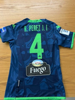 Panathinaikos Match Worn Jersey Perez authentic new