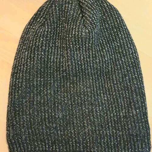 Hat new with fur lining, grey unisex