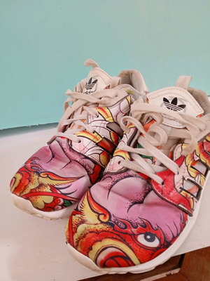 Adidas Rita Ora Dragon Fire sneakers like new, multicolor, size 36